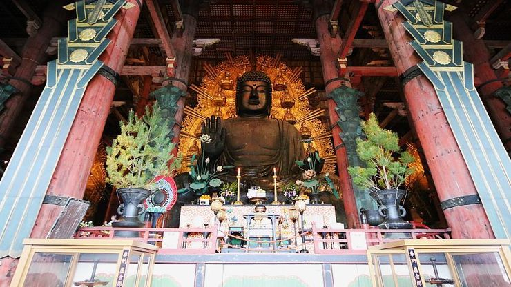This is the photograph of a Buddhist Temple.